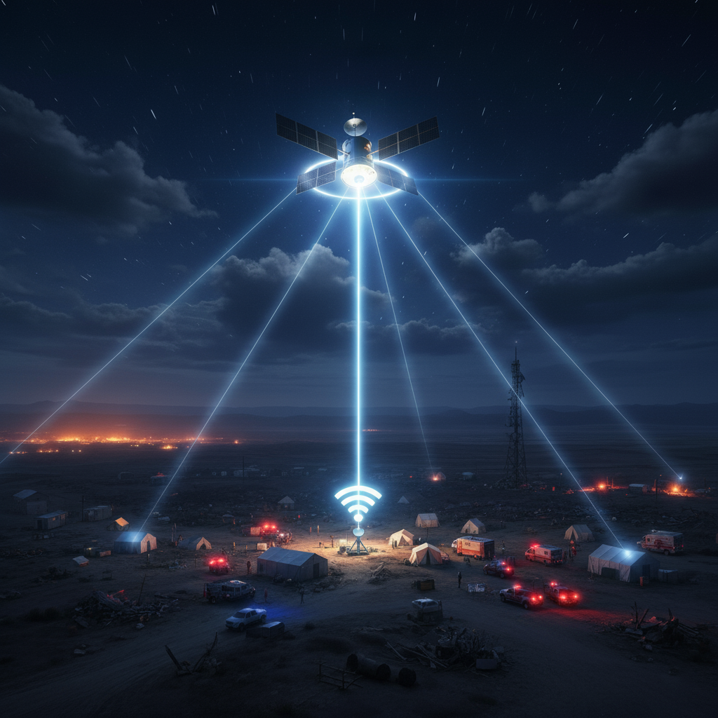 Satellite connectivity plays